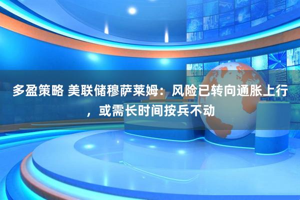 多盈策略 美联储穆萨莱姆：风险已转向通胀上行，或需长时间按兵不动
